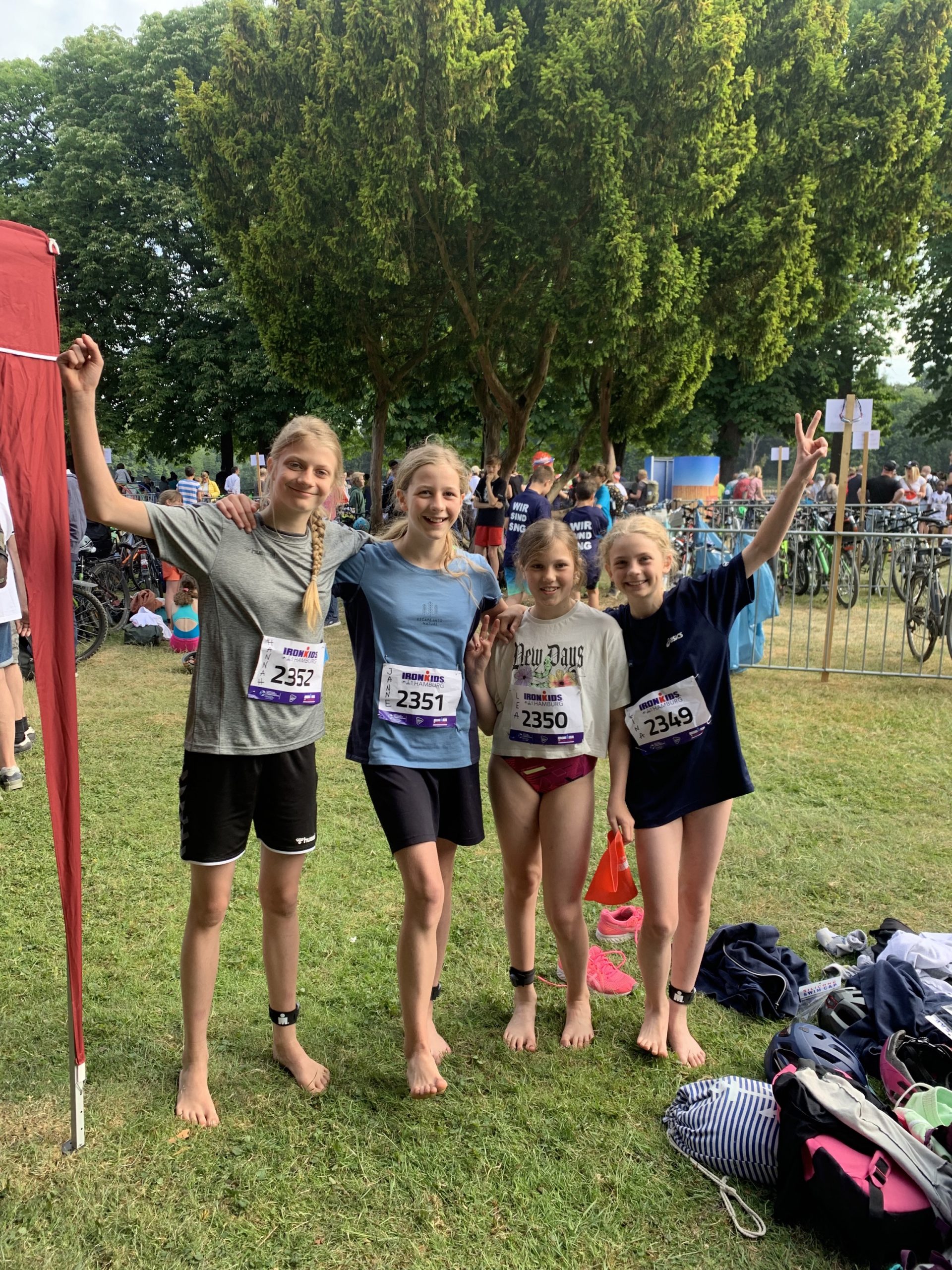 Erfolgreiche Teilnahme am Ironkids Triathlon Erfolgreiche Teilnahme am Ironkids Triathlon