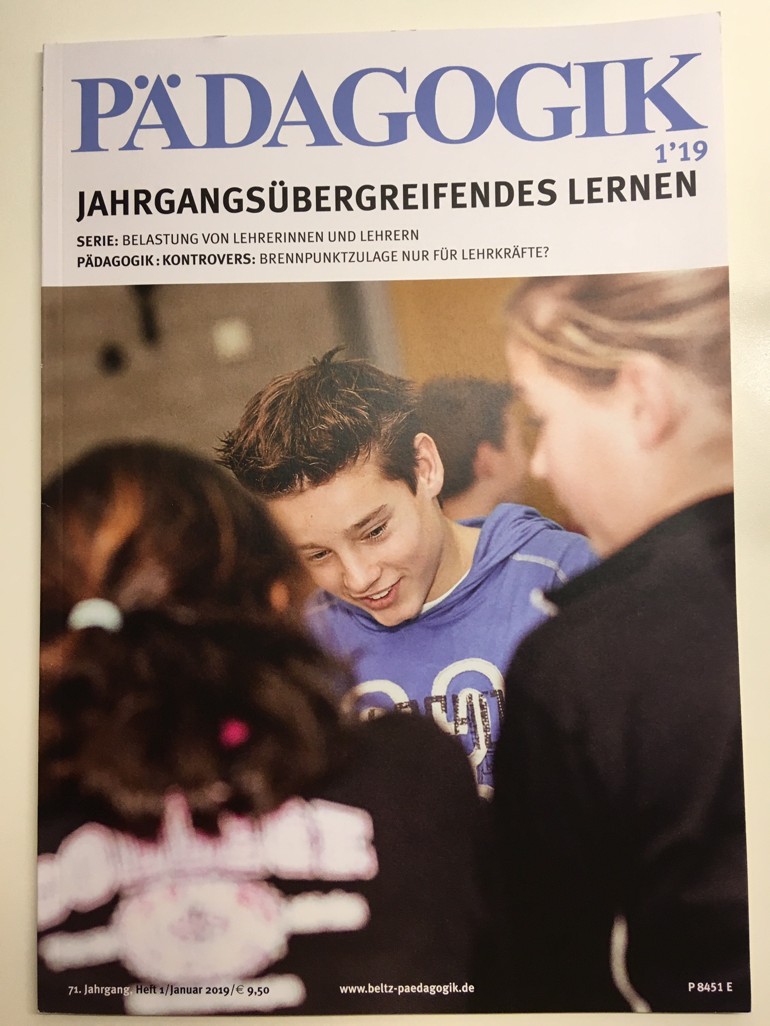 Fachartikel in der „Pädagogik“ (1/19) über jahrgangsübergreifendes Arbeiten am MDG Fachartikel in der „Pädagogik“ (1/19) über jahrgangsübergreifendes Arbeiten am MDG