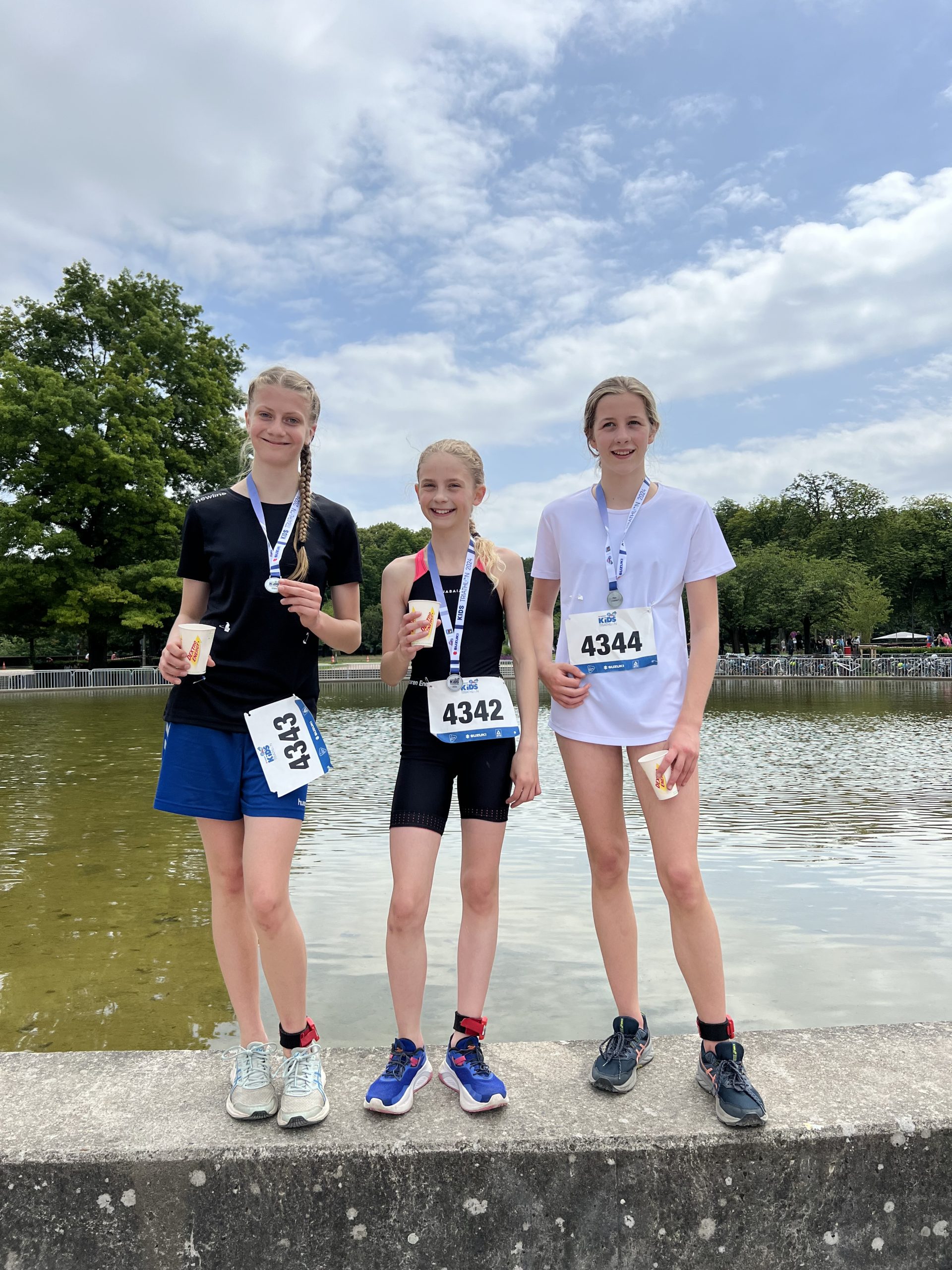 Erfolgreiche Teilnahme beim Schülertriathlon Erfolgreiche Teilnahme beim Schülertriathlon